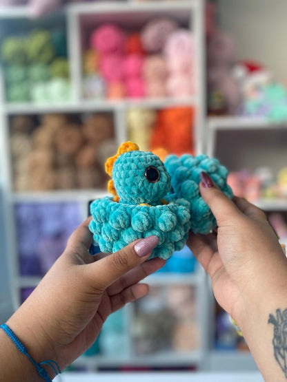 Crochet Hatching Baby Dinosaurs